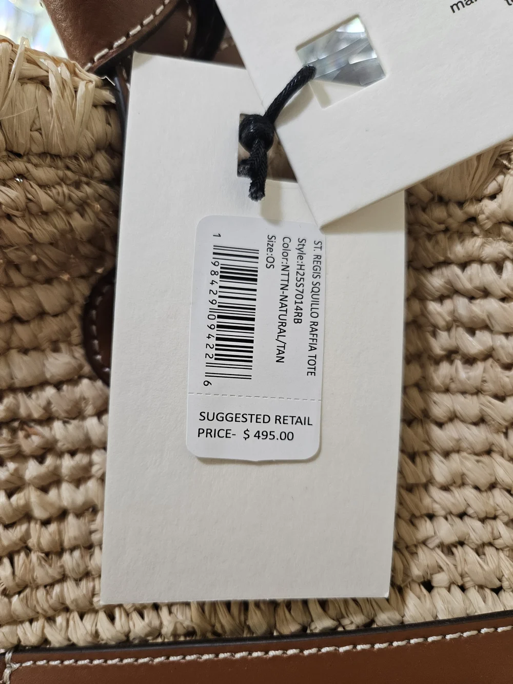 Staud St. Regis Squillo Raffia Tote